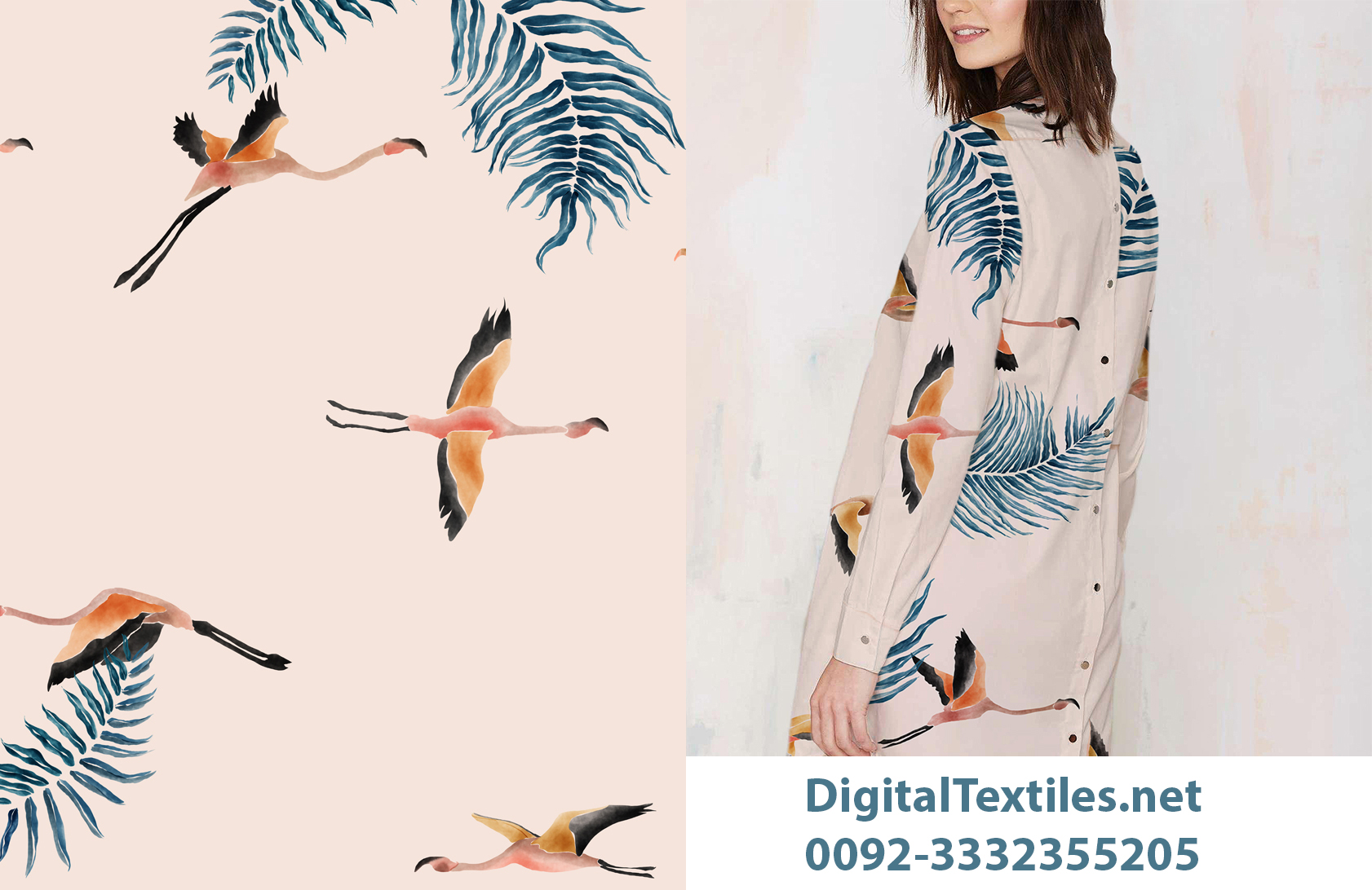 Digital Textile Printing on Fabric in Karachi, Lahore Faisalabad | Mera Art